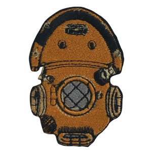 Professional Diver Mask cute badge Embroidered Handmade Iron on Sew on Patch Applique