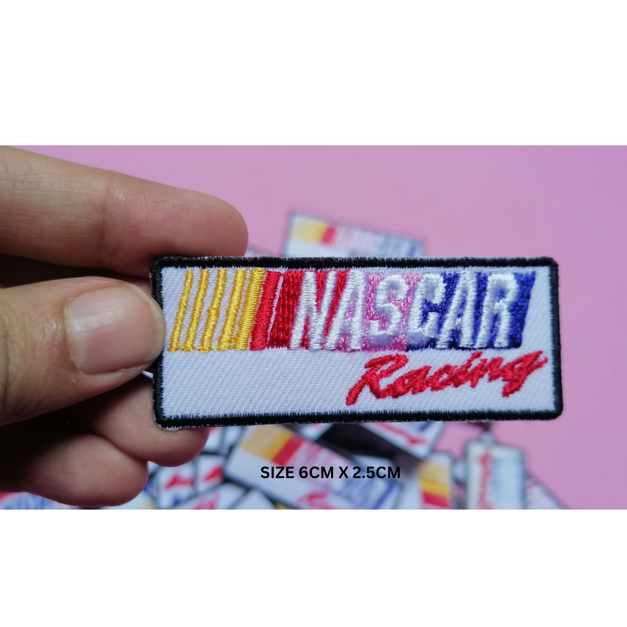 Nascar Racing Badge American Motor-sport Iron Sew on Embroidered