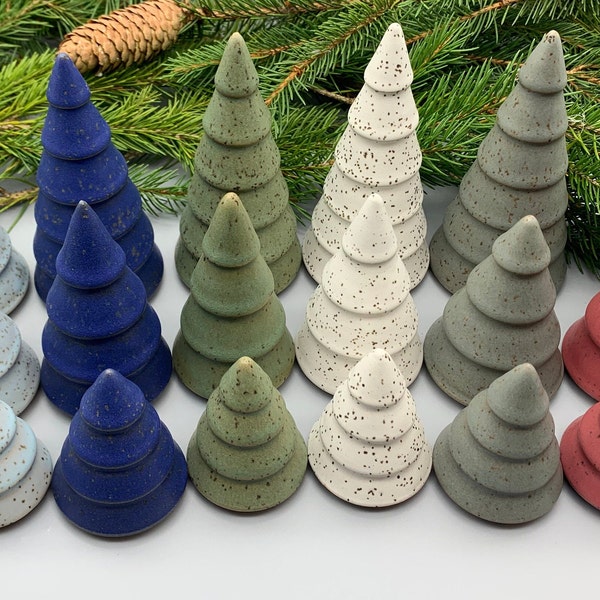 Speckled Stoneware Christmas Tree  |   Ceramic Christmas Tree  |  Christmas Tree  |  Christmas Pottery  |  Christmas Decor