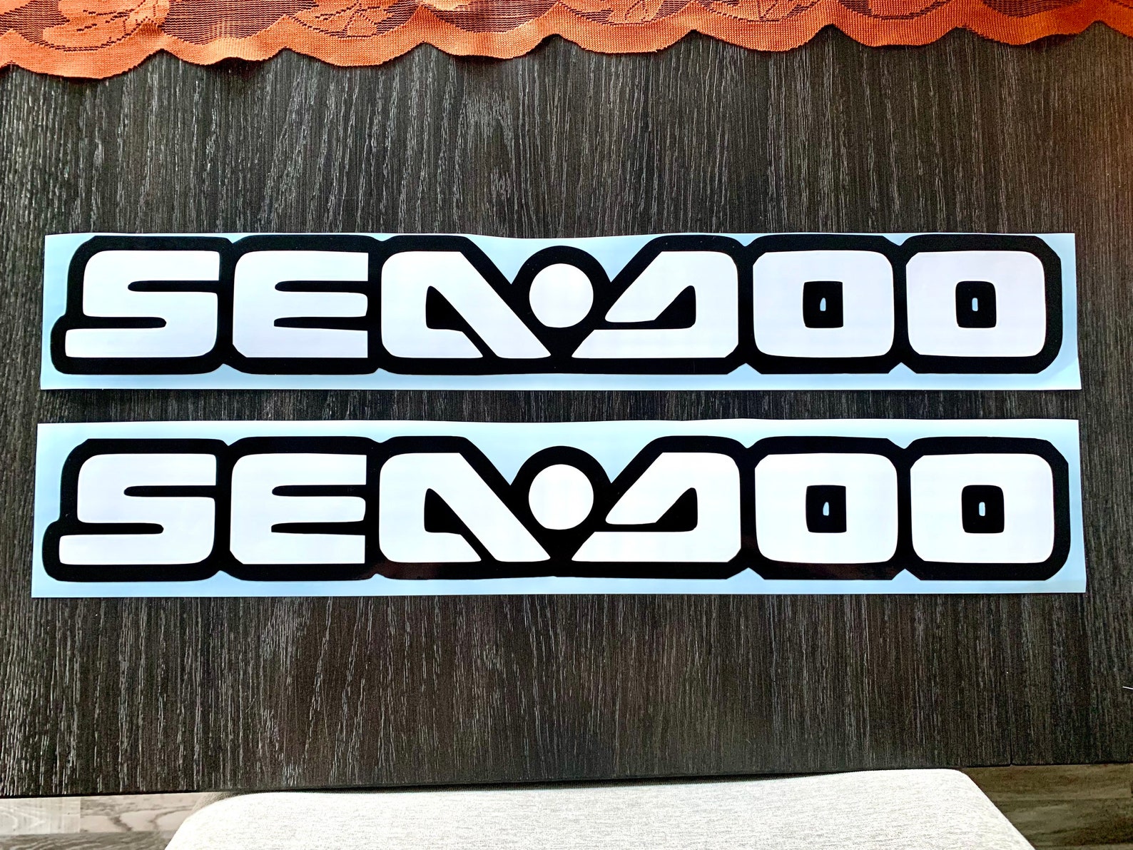 Seadoo Ski Decal Seadoo Jetski Watersport Sticker One Etsy