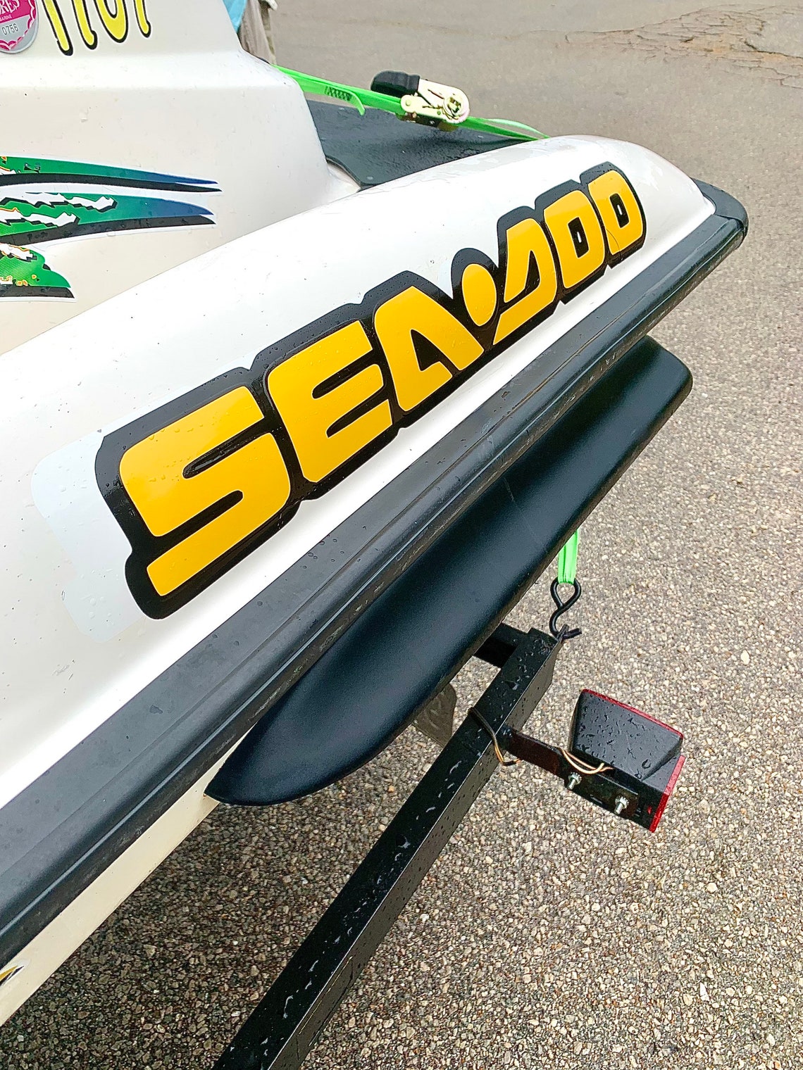 Seadoo Ski Decal Seadoo Jetski Watersport Sticker One Etsy UK