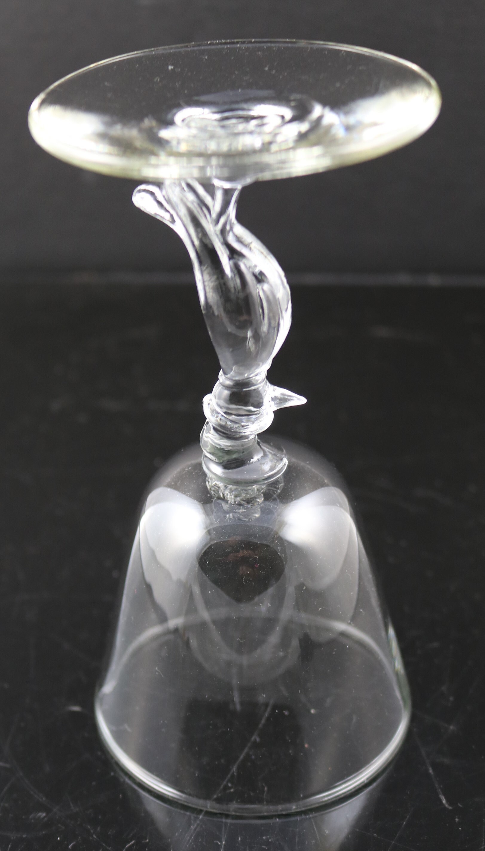 Libbey, Clear, Old Crow, Top Hat, Liquor, Cocktail Stems 6 Available Etsy