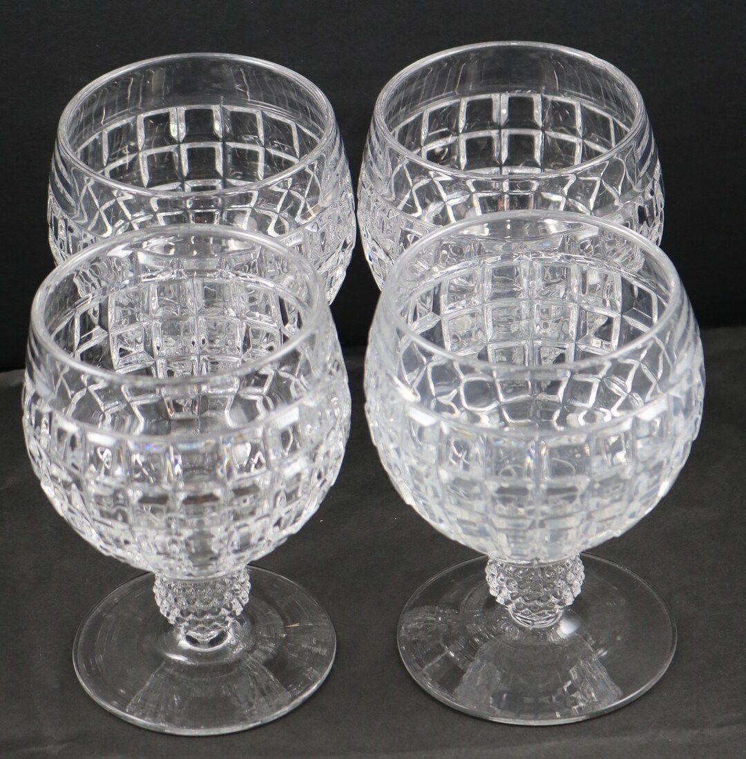 Set of 4, Heisey, Victorian, 4 3/4, 9 Oz., Goblets, Made 193352 Etsy