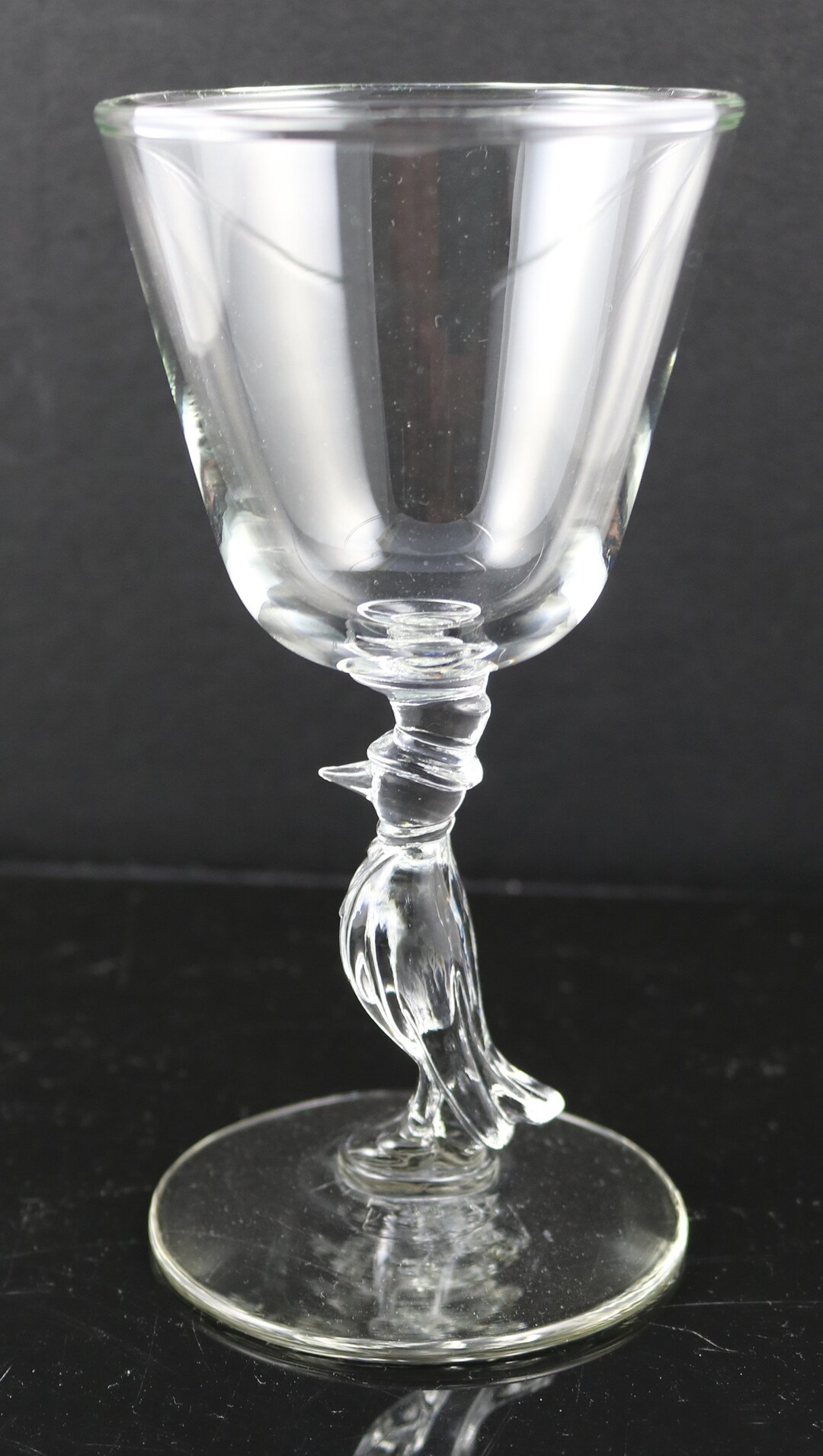 Libbey, Clear, Old Crow, Top Hat, Liquor, Cocktail Stems 6 Available Etsy