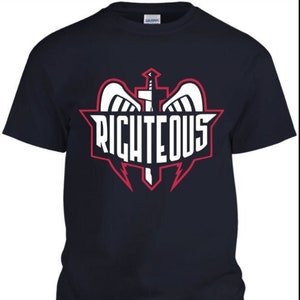Righteous Rebel Logo T&#39; Shirt, bella soft, uplift, inspire