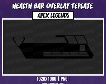 Sjabloon Apex Legends Health Bar-overlay