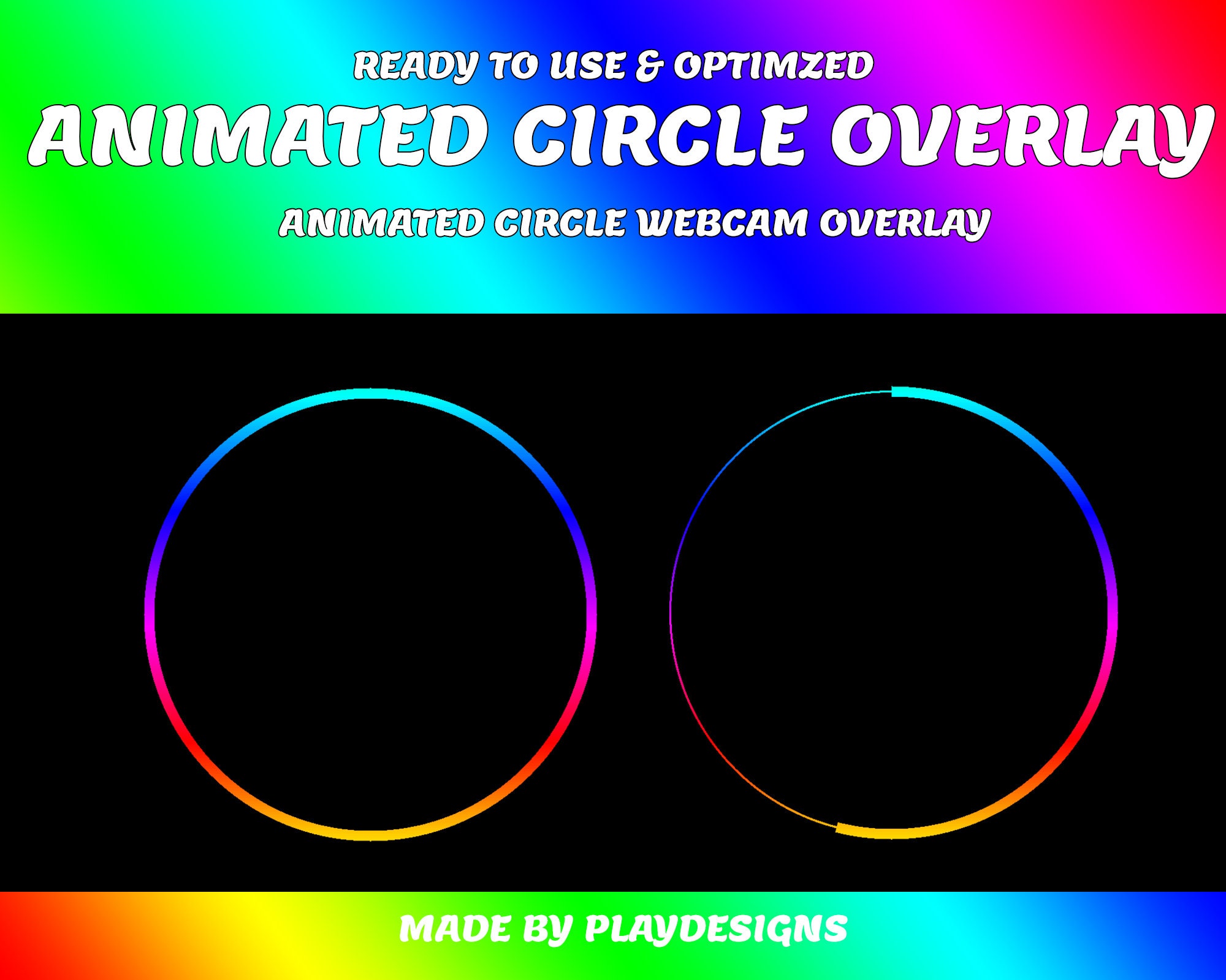Buy Twitch Animated Webcam Overlay /circle / Frame / Rainbow Online in India - Etsy Buy Twitch Animated Webcam Overlay /circle / Frame / Rainbow Online in India - Etsy