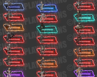 Custom Skin Live Apex Legends Health Bar Overlays For Streaming, YouTube Twitch, OBS & StreamlabsOBS