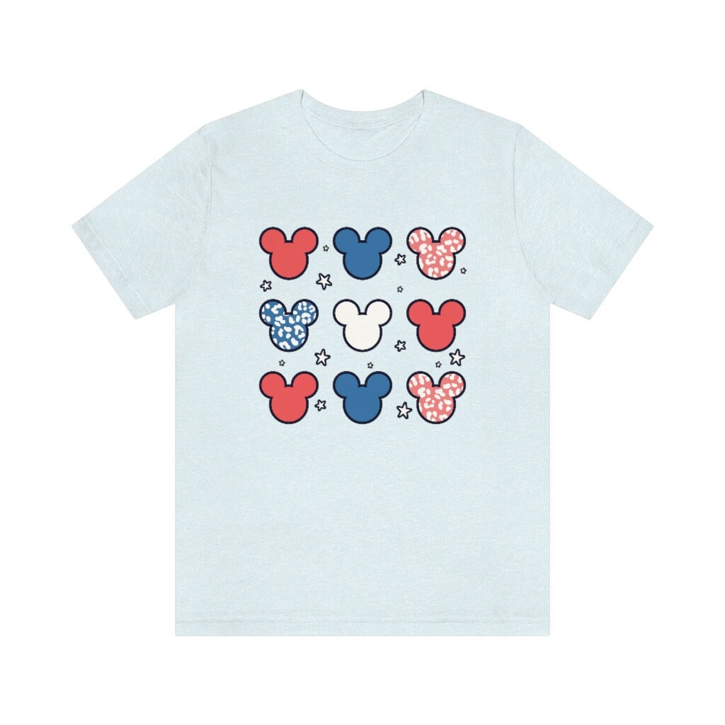 Disney Mickey Mouse Ears Disneyland Disneyworld 4th Fourth of Etsy