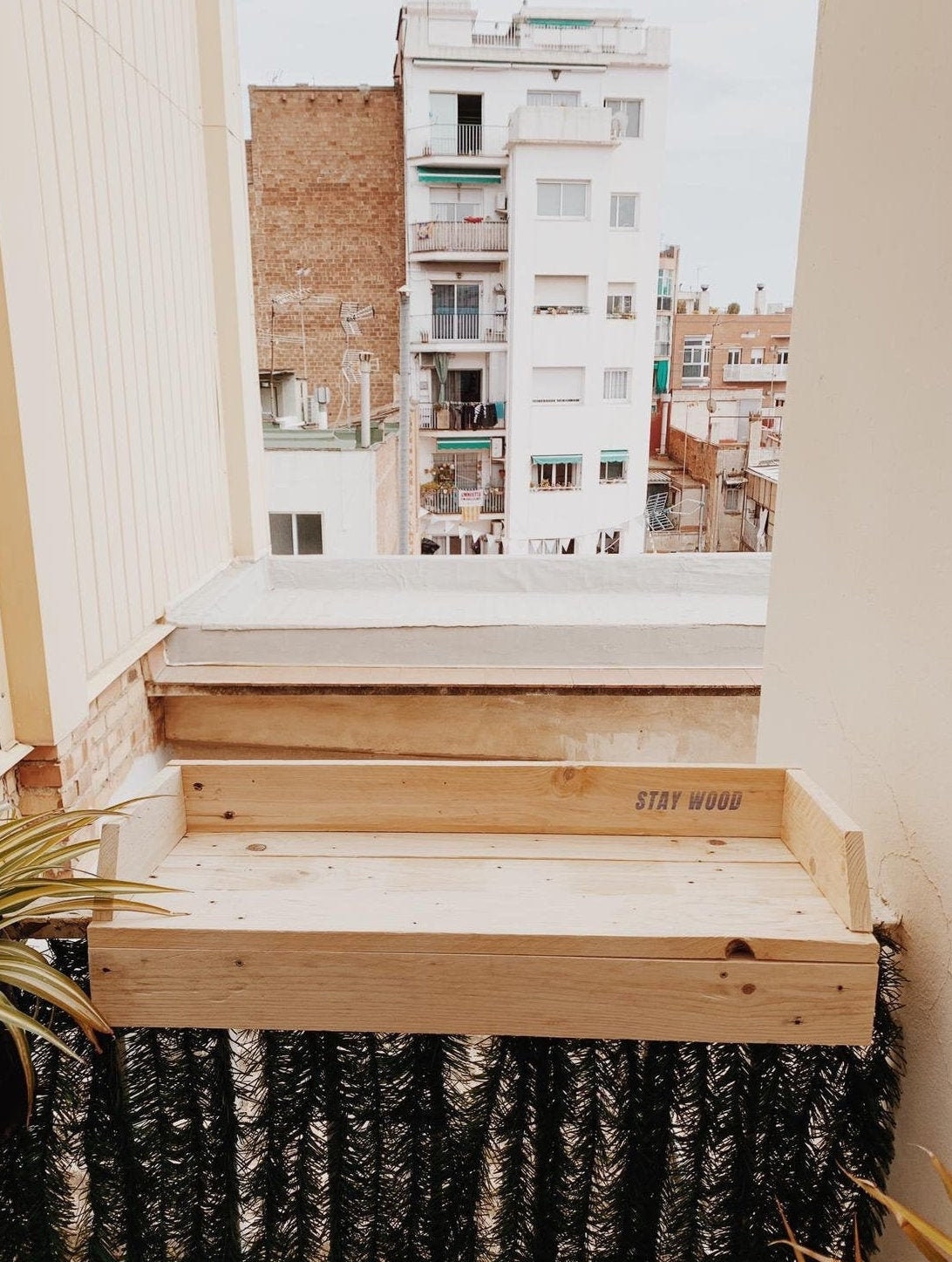 Balcony Bar. DIY kit to make a wooden bar for your balcony or Etsy