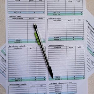 Monthly Budget Excel version