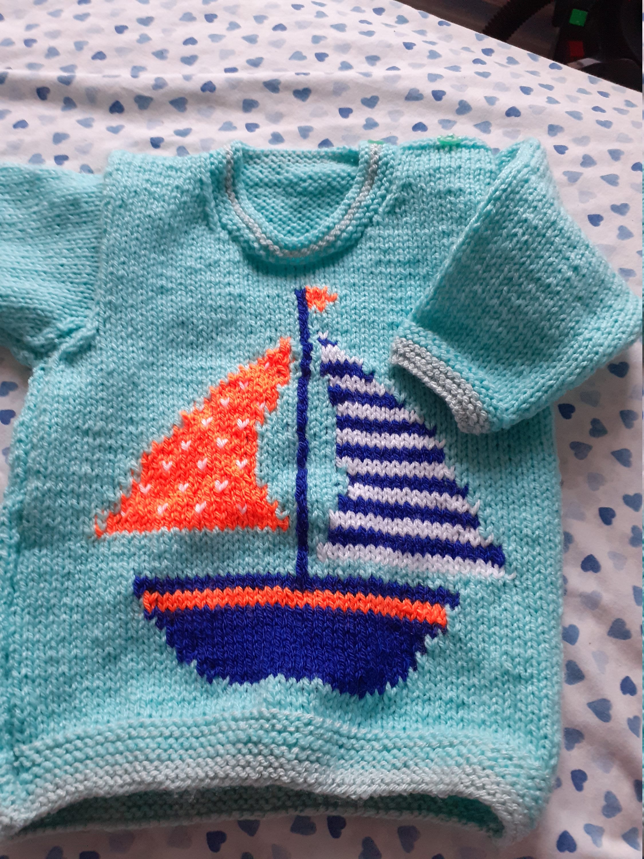Jumper with boat | Etsy