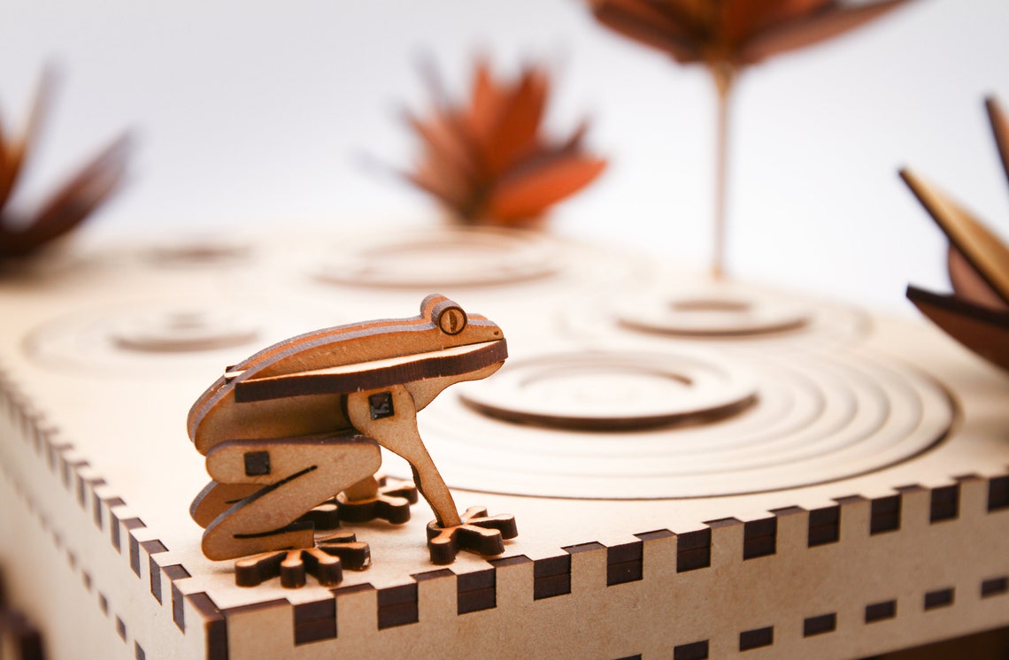 Water Automata Sculpture Laser Cut Files SVG Etsy New Zealand