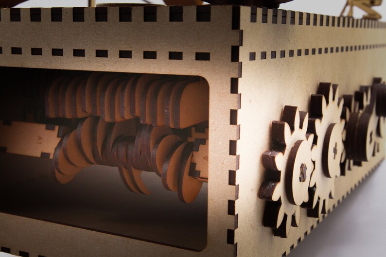 Water Automata Sculpture Laser Cut Files SVG Etsy UK