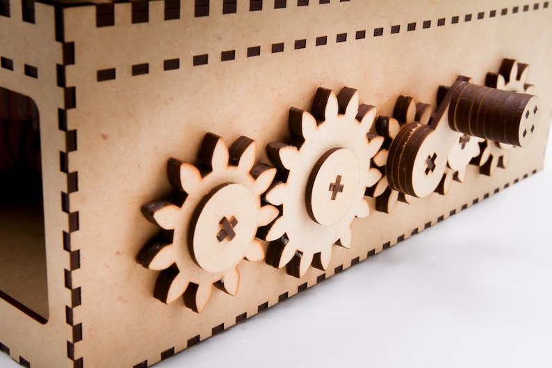 Water Automata Sculpture Laser Cut Files SVG Etsy