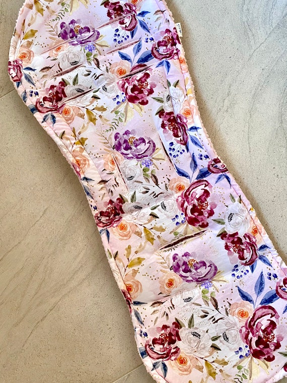 floral pram liner