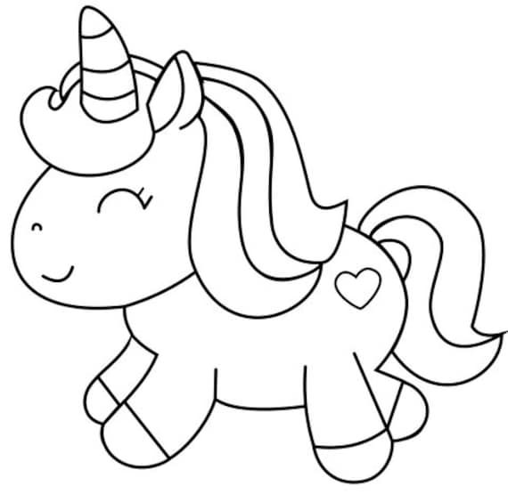 My Little Pony Unicorn Coloring Page For Girls 