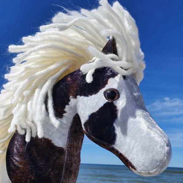 Wooden Stick Horse Etsy