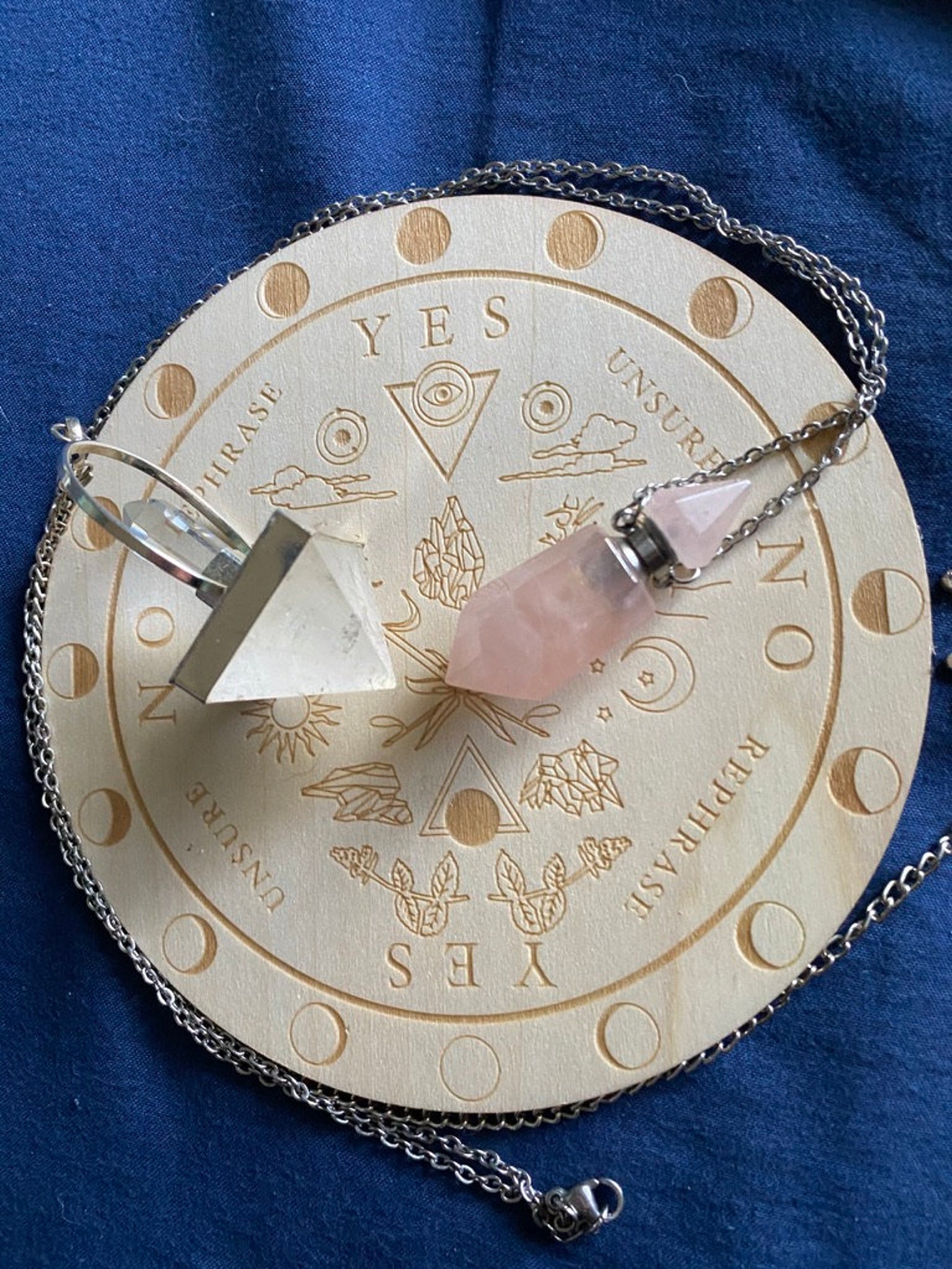 Yes or No Pendulum Reading Etsy UK