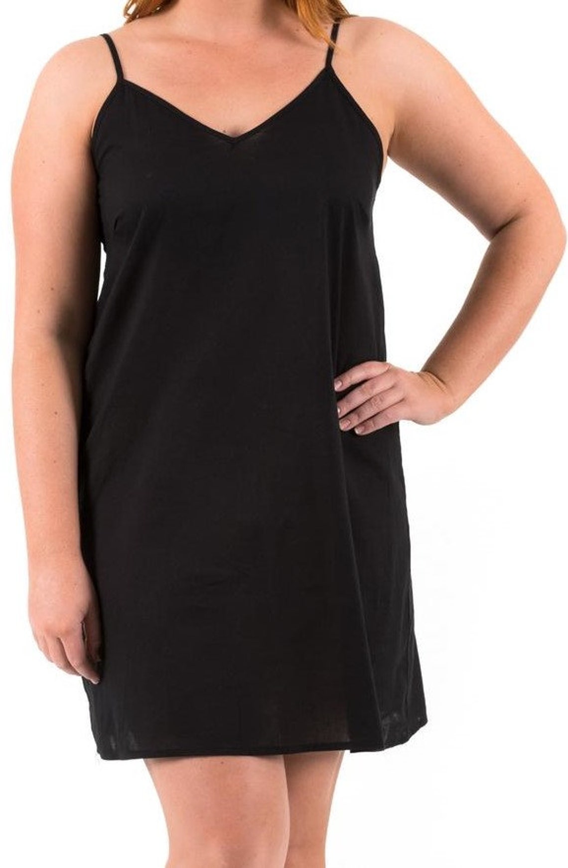 White 100 Cotton dress Cotton Dress Slip Celine Above Etsy