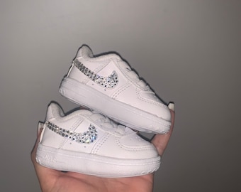 Crystal Baby Infants Nike Air Force One 1 Crib Booties Newborn