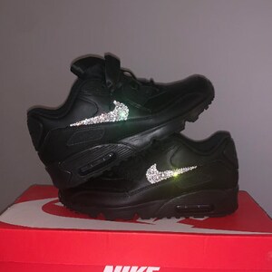 Vapormax black shop glitter