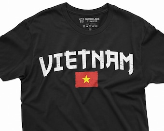 Vietnam National Tee Shirt Vietnam Flag Shirt Vietnam Patriotic T Shirt Vietnam Traveler Shirt Vietnam Lover Tee Vietnamese Gifts