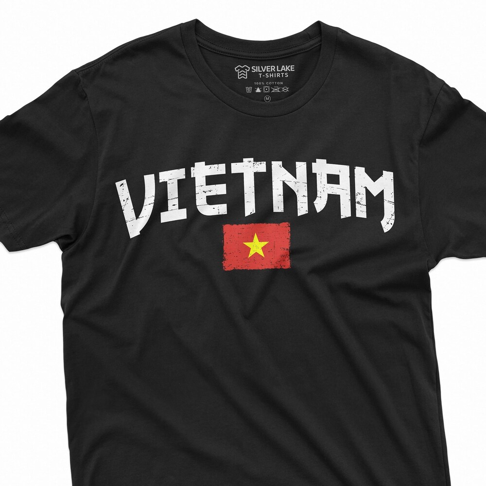 Vietnam National Tee Shirt Vietnam Flag Shirt Vietnam Patriotic T Shirt Vietnam Traveler Shirt Vietnam Lover Tee Vietnamese Gifts