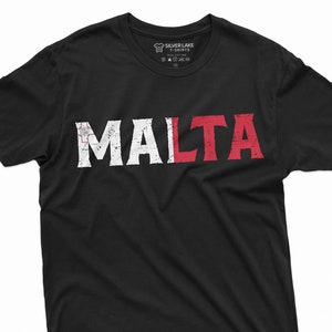 Malta National Shirt Malta Flag T Shirt Malta Patriotic T-Shirt Malta Lover Gift Tee Maltese Mom Shirt Maltese Dad T Shirt Maltese Gifts