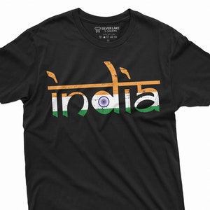 India Patriotic Shirt India National Flag Tee India Lover T Shirt India T-Shirt Indian Friend Gift India Traveler Shirt Indian Gift Ideas