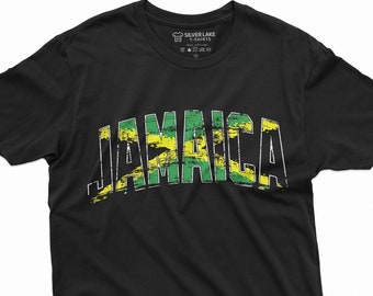 Jamaica Shirt Jamaica National Tee Jamaica Flag Shirt Jamaica Patriotic T-Shirt Jamaican Gifts Jamaica Lover Gift Tee Jamaican Friend Gift