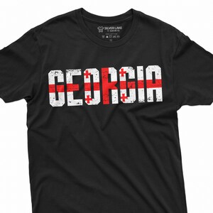 Men&#39;s Georgia Shirt Sakartvelo T-Shirt Georgian Gifts Georgia Patriotic Flag Shirt Georgia Country Shirt Georgian Gift Ideas Georgian Tees
