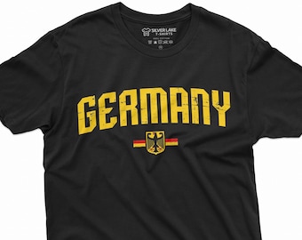 Germany Patriotic T-Shirt Germany Flag Shirt Germany National Tee German Gifts German Birthday Gift Deutschland Trikot Deutsche Geschenke