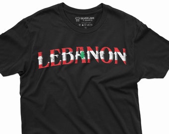 Men's Lebanon Shirt Lebanon Patriotic Gifts Lebanese Gifts Lebanon Lover Shirt Lebanese Friend Gift Tee Lebanon National Shirts