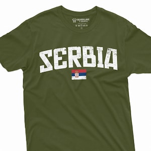 Serbia Patriotic T-Shirt Serbia National Flag Shirt Serbia Tee Serbian Gift Ideas Serbian Gifts Serbian Birthday Gift Serbian Friend Gift