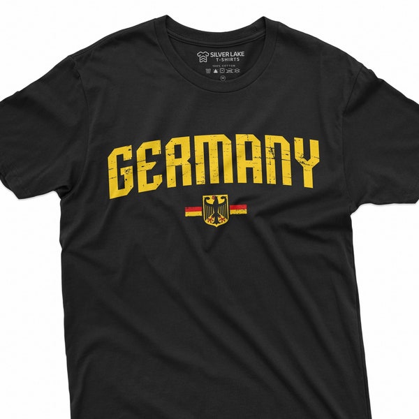 Germany Patriotic T-Shirt Germany Flag Shirt Germany National Tee German Gifts German Birthday Gift Deutschland Trikot Deutsche Geschenke