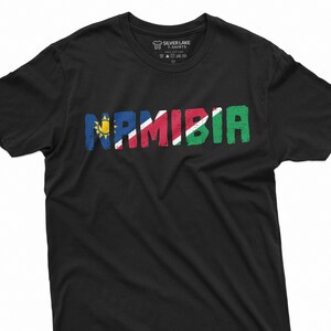 Namibia T-Shirt Namibia Patriotic Tee Namibia National Flag T Shirt Namibia Souvenir Namibia Lover Gift Namibian Gifts Namibia Traveler Tee