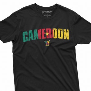 Kamerun Koszulka Kamerun Koszulka Kamerun Flaga Narodowa Kamerunu Koszulka Patriotyczna Kamerunu Prezenty Kamerunu Pomysły na prezenty Kamerunu