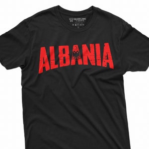 Albania National Flag Tee Shirt Albania T-Shirt Albania Flag T Shirt Albania Patriotic Tee Shqipnia Shirt Gift For Shqipe Albanian Gifts