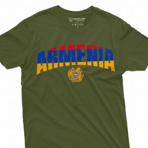 Armenia National Flag Shirt Armenia Patriotic T-Shirt Armenian Gift Ideas Armenian Birthday Gift Tee Armenian Friend Gift Shirt Armenia Tee