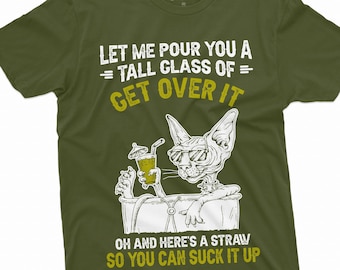 Lustiges Sphynx Shirt Katze Liebhaber Frauen Männer Geschenk Haarlose Katze Shirt Katze Shirt Niedlich Sphynx T-shirt Sphynx Lover TShirt Pet Sphinx Kleidung T-Shirt