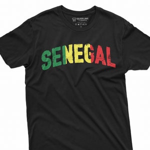 Senegal Flag T-Shirt Senegal Patriotic T Shirt Senegal Team Tee Senegalese Gift Ideas Gift For Senegalese Sénégal Shirt
