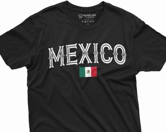 México Camiseta Patriótica Bandera Mexicana Camiseta México Camiseta Nacional Camiseta Para Regalo Mexicano Regalo De México Regalo Mexicano Cumpleaños México Camiseta México