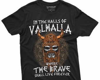 Vikings Patriotic T-Shirt Viking T Shirt Valhalla Shirt Viking Inspirational T-Shirt Vikings Lover Gift Viking Birthday Shirt Viking Gifts