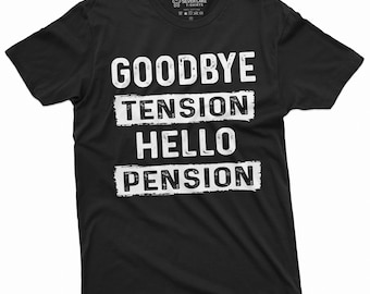 Divertente Pensionamento T-Shirt Pensione Camicia Pensionamento Regali Pensionamento Festa Tee Pensionato Regalo Tee Pensionamento Idee Regalo