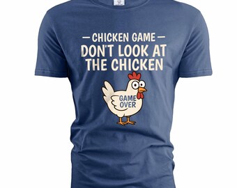 Men's Funny T-shirt Chicken Animal Shirt Humorous Joke T-Shirt Birthday Gift Ideas Sarcastic Gifts Unisex T Shirts Graphic Tee For Him Her