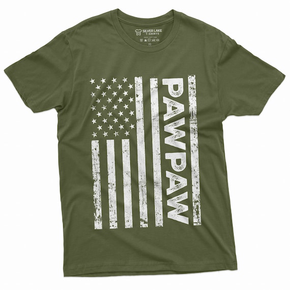 Papaw American Flag T-Shirt Grandpa Gifts Men Tee Shirts Papaw American Flag T-Shirt Grandpa Gifts Men Tee Shirts