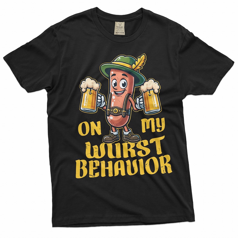 Oktoberfest-shirt mannen drinkfeest shirt Oktoberfest bier T-shirts grappig gezegde shirt humoristische cadeaus voor hem mannen afbeelding 2