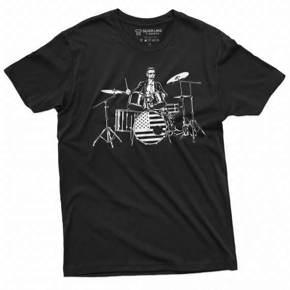 Drum American Flag Proud Usa Patriot Drummer Gift T-Shirt Drum American Flag Proud Usa Patriot Drummer Gift T-Shirt
