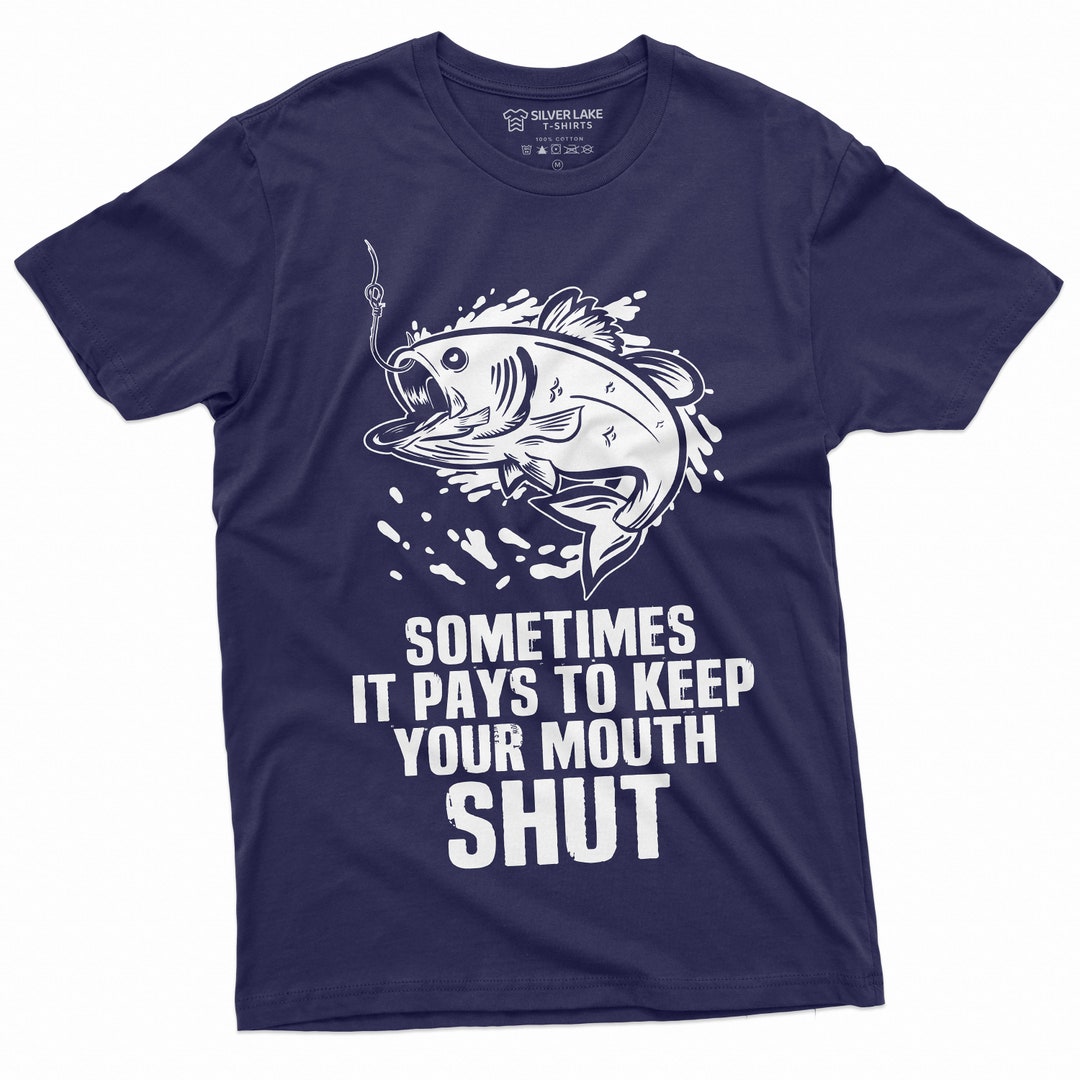 Men's Funny Fishing Tee Fisherman Tshirts Cool Fishing Shirts Sassy ...